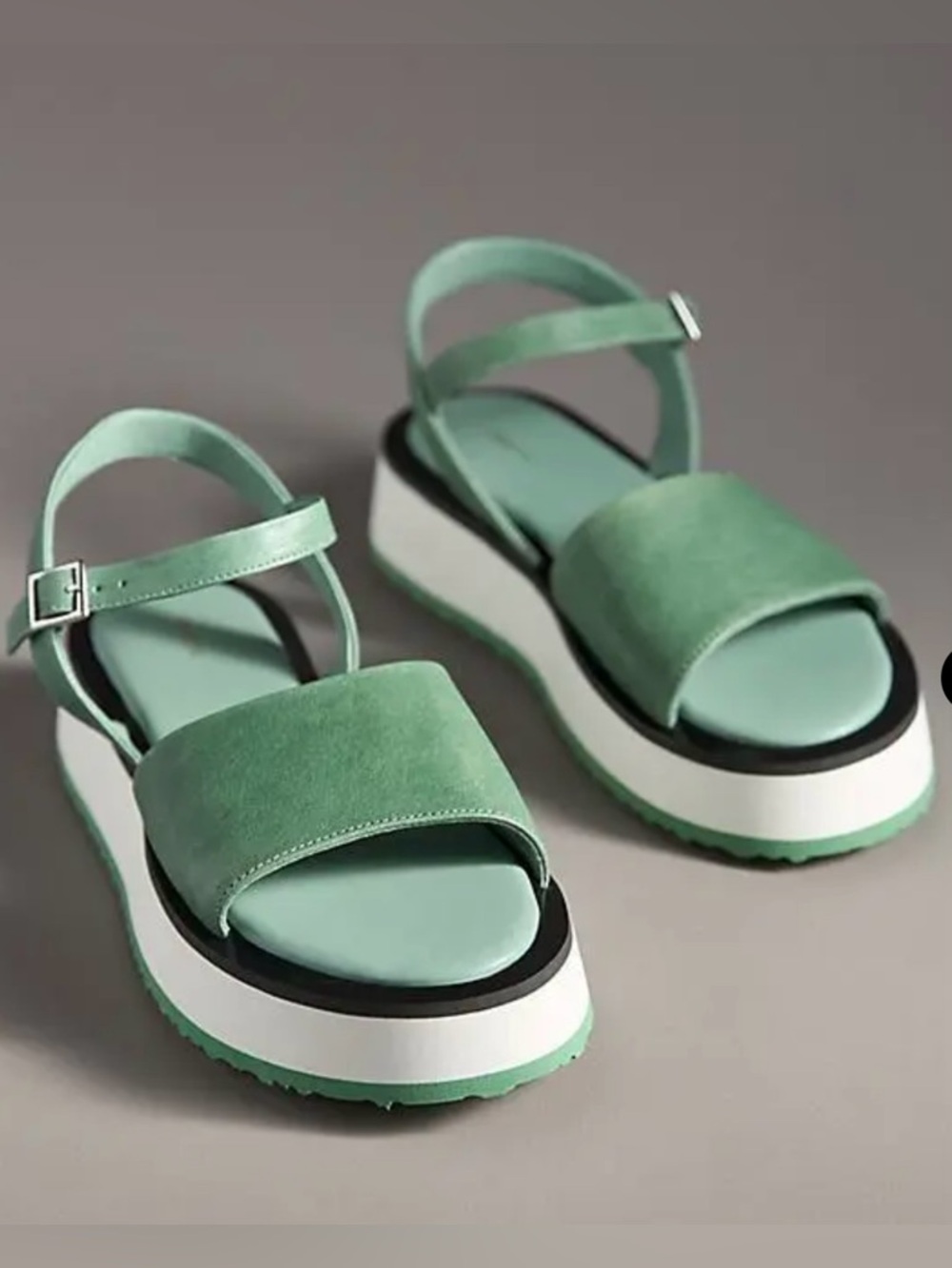 NEW Maeve Sporty Platform Leather Sandals